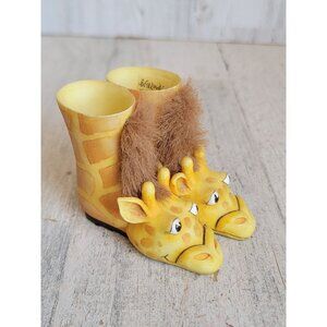 Willow giraffe hall giraffe‎ shoo shoo vintage home decor zoo animal